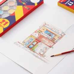 Flower Monaco Water Color 26 Flower Monaco Water Color -Baby Products Shop flower monaco water color lupipop 11