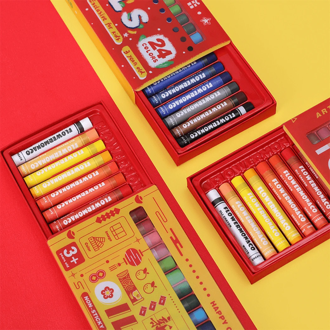 Flower Monacooil Oil Pastel 9 Flower Monacooil Oil Pastel - Image 7