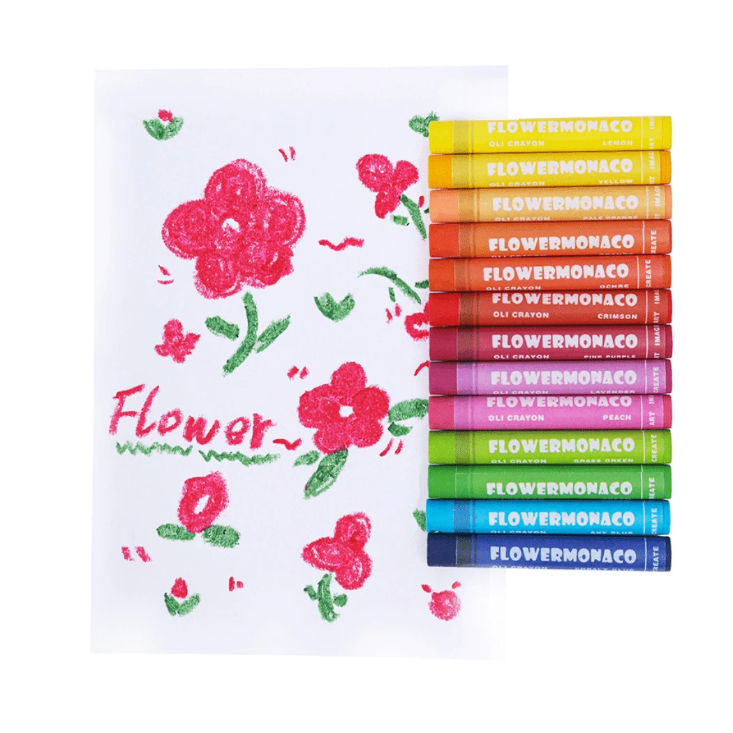 Flower Monacooil Oil Pastel 11 Flower Monacooil Oil Pastel - Image 9