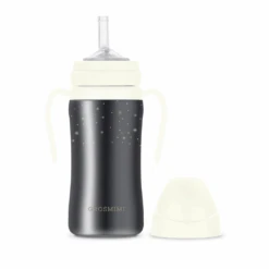 Grosmimi Dark Stainless Straw Cup 300ml -Baby Products Shop grosmimi dark stainless straw cup 300ml lupipop 10