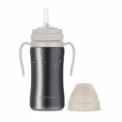 Grosmimi Dark Stainless Straw Cup 300ml -Baby Products Shop grosmimi dark stainless straw cup 300ml lupipop 11