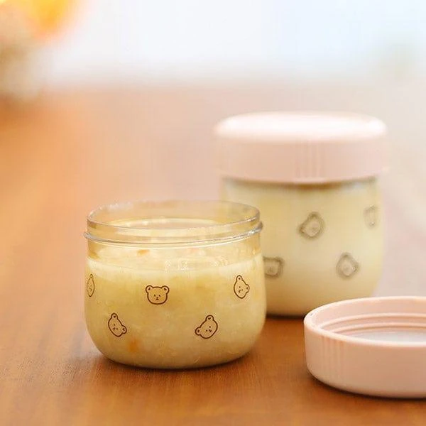 Grosmimi PPSU Baby Food Jar Set-Bear Edition 6 Grosmimi PPSU Baby Food Jar Set-Bear Edition - Image 4