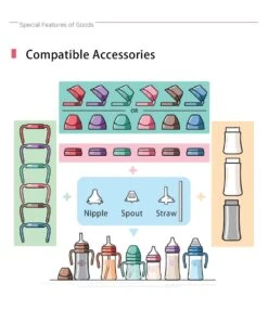 Grosmimi Stainless Straw Cup 200ml 20 Grosmimi Stainless Straw Cup 200ml -Baby Products Shop grosmimi stainless straw cup 200ml lupipop 6