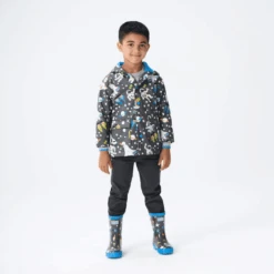 HATLEY Colour Changing Raincoat | Outer Space 9 HATLEY Colour Changing Raincoat | Outer Space -Baby Products Shop hatley colour changing raincoat or outer space lupipop 4