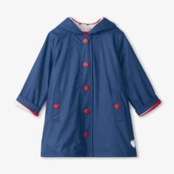 HATLEY Splash Rain Jacket | Navy & Red