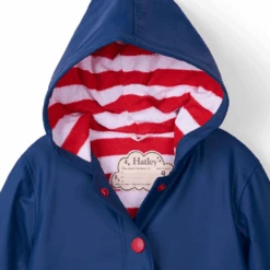 HATLEY Splash Rain Jacket | Navy & Red -Baby Products Shop hatley splash rain jacket or navy and red lupipop 4