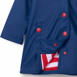 HATLEY Splash Rain Jacket | Navy & Red -Baby Products Shop hatley splash rain jacket or navy and red lupipop 5