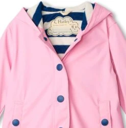 HATLEY Splash Rain Jacket | Pink & Navy -Baby Products Shop hatley splash rain jacket or pink and navy lupipop 3