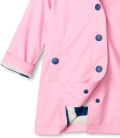 HATLEY Splash Rain Jacket | Pink & Navy -Baby Products Shop hatley splash rain jacket or pink and navy lupipop 4