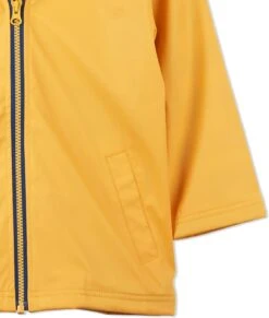 HATLEY Zip Up Splash Rain Jacket | Yellow -Baby Products Shop hatley zip up splash rain jacket or yellow lupipop 4
