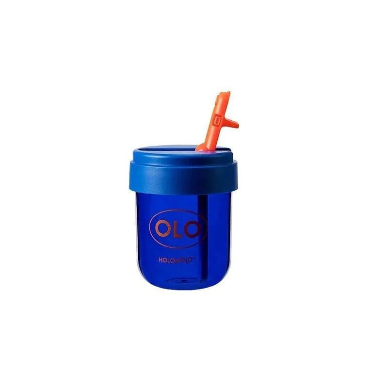 HOLOHOLO Heat-Resistant Reusable Coffee Cup Blue 3 HOLOHOLO Heat-Resistant Reusable Coffee Cup Blue