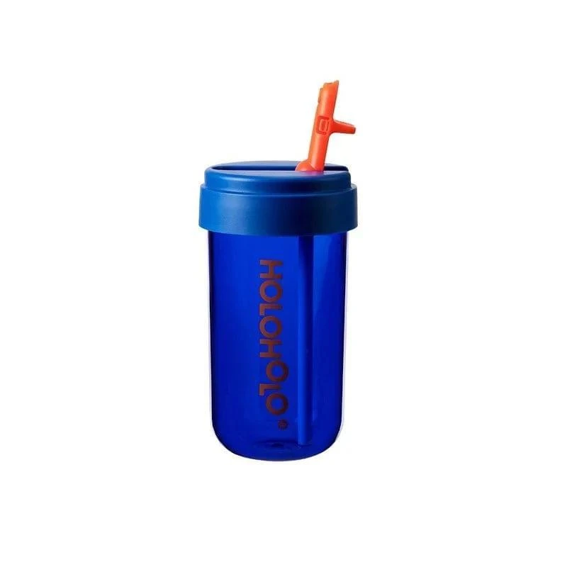 HOLOHOLO Heat-Resistant Reusable Coffee Cup Blue 4 HOLOHOLO Heat-Resistant Reusable Coffee Cup Blue - Image 2