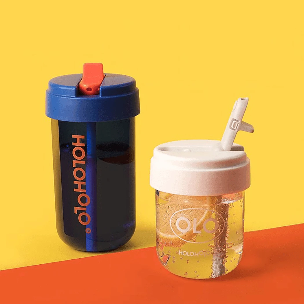 HOLOHOLO Heat-Resistant Reusable Coffee Cup Blue 8 HOLOHOLO Heat-Resistant Reusable Coffee Cup Blue - Image 6