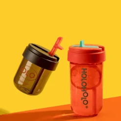 HOLOHOLO Heat-Resistant Reusable Coffee Cup Grey 11 HOLOHOLO Heat-Resistant Reusable Coffee Cup Grey -Baby Products Shop holoholo heat resistant reusable coffee cup grey lupipop 3
