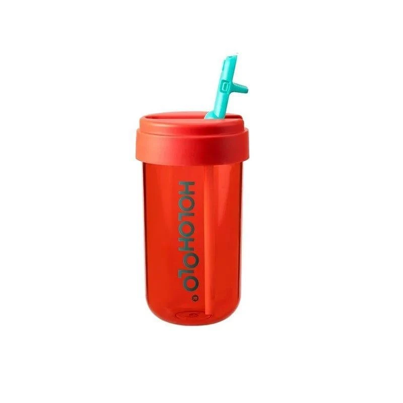 HOLOHOLO Heat-Resistant Reusable Coffee Cup Red 4 HOLOHOLO Heat-Resistant Reusable Coffee Cup Red - Image 2