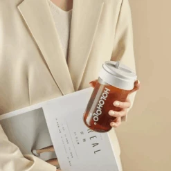 HOLOHOLO Heat-Resistant Reusable Coffee Cup White 22 HOLOHOLO Heat-Resistant Reusable Coffee Cup White -Baby Products Shop holoholo heat resistant reusable coffee cup white lupipop 10
