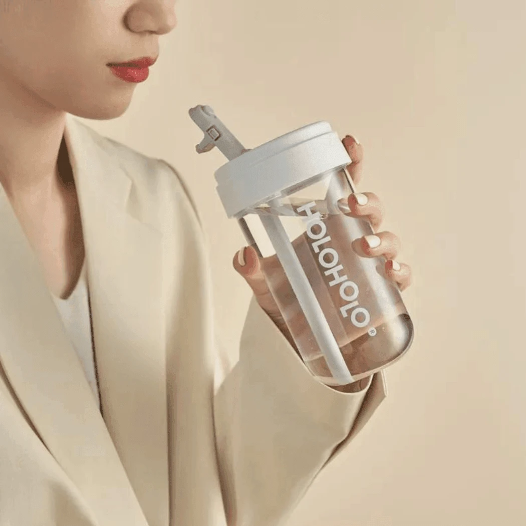 HOLOHOLO Heat-Resistant Reusable Coffee Cup White 7 HOLOHOLO Heat-Resistant Reusable Coffee Cup White - Image 5