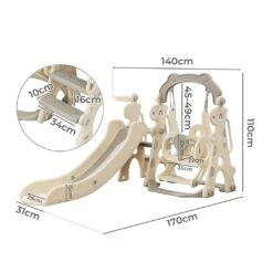 Kid Slide Swing Set Basketball Hoop Indoor Outdoor Playground Activity Centre -Baby Products Shop idropship03 a83d7522 72e8 4b3d 8d9b 1acc48489188