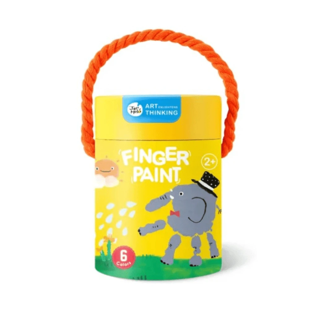 Jar Melo Finger Paint 6 Colours Craft Kit 3 Jar Melo Finger Paint 6 Colours Craft Kit
