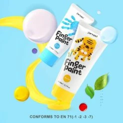 Jar Melo Finger Paint 6 Colours Craft Kit 9 Jar Melo Finger Paint 6 Colours Craft Kit -Baby Products Shop jar melo finger paint 6 colours craft kit lupipop 4