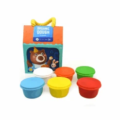 Jar Melo Organic Dough - 6 Colours Craft Kit