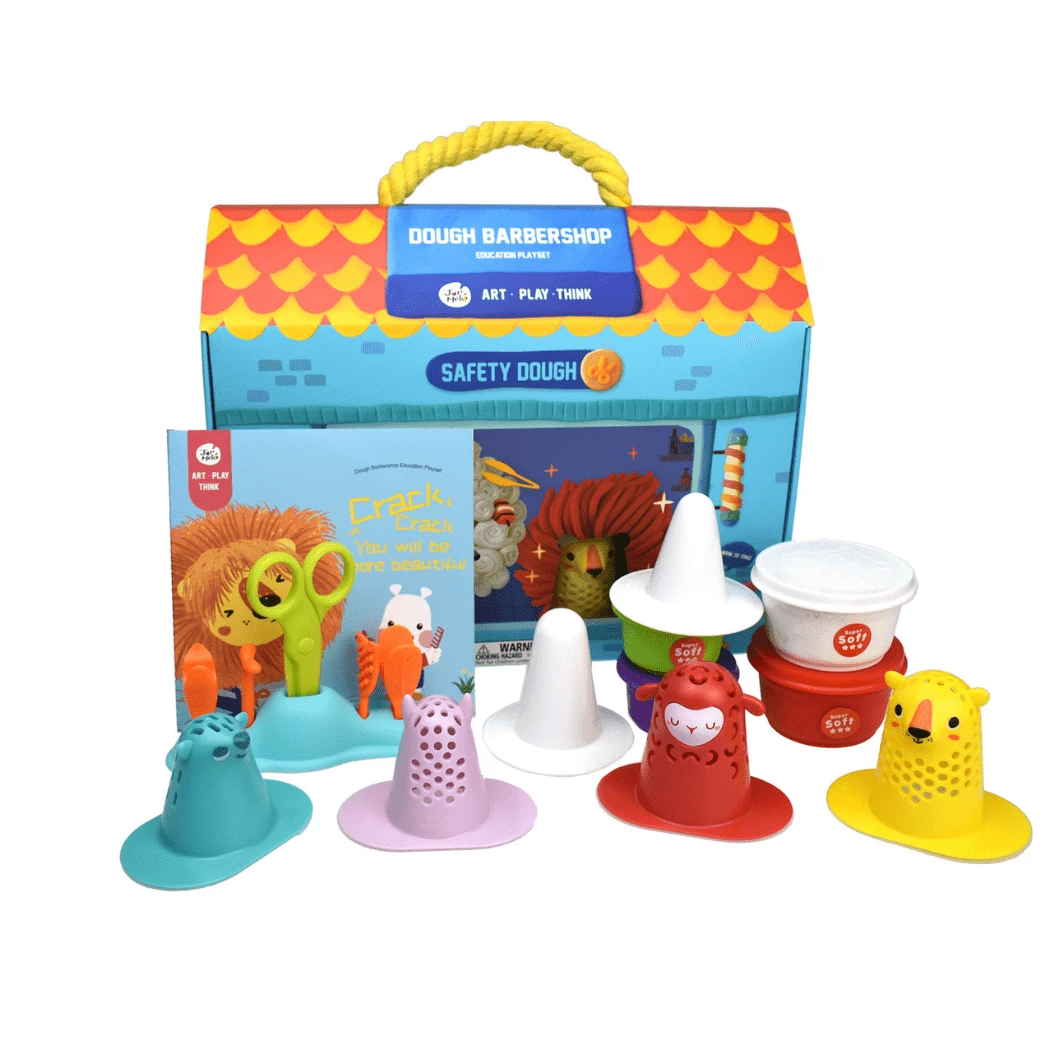 Jar Melo Organic Dough - Barbershop Craft Kit 3 Jar Melo Organic Dough - Barbershop Craft Kit