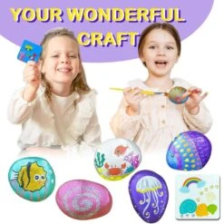 Jar Melo Rock Painting Kit -Baby Products Shop jar melo rock painting kit lupipop 4