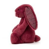 Jellycat Bashful Sparkly Cassis Bunny Small 18cm 5 Jellycat Bashful Sparkly Cassis Bunny Small 18cm - Image 3