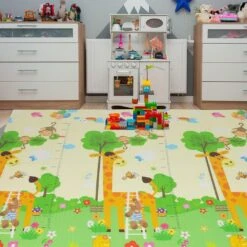 Kids Baby Play Mat - Giraffe -Baby Products Shop kids baby play mat giraffe lupipop 11