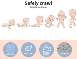 Kids Baby Play Mat - Giraffe -Baby Products Shop kids baby play mat giraffe lupipop 6