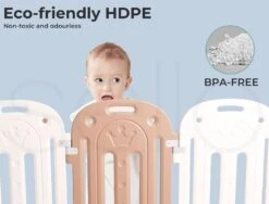 Kids Baby Playpen Safety 10 Panel With Music Toy Pink -Baby Products Shop kids baby playpen safety 10 panel with music toy pink lupipop 9