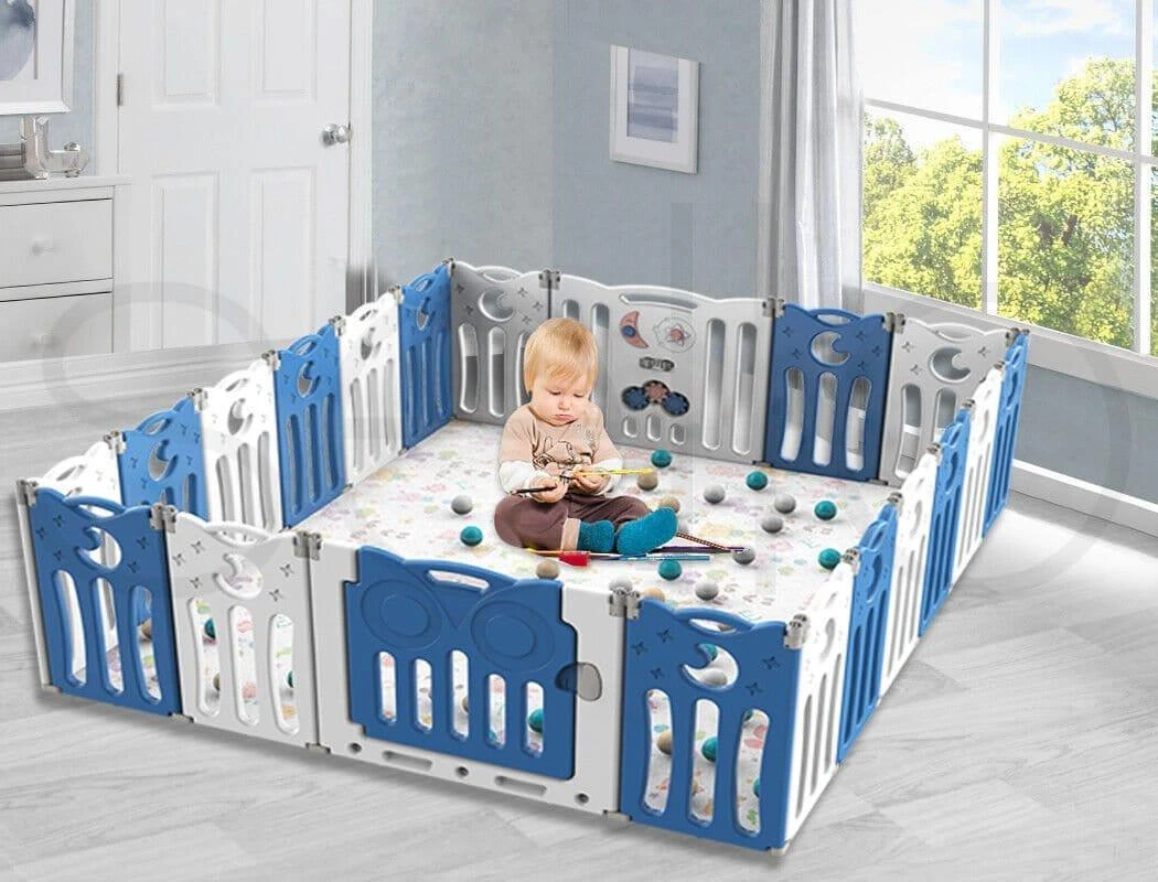 Kids Baby Playpen Toddler Fence With Music Toy 18 Kids Baby Playpen Toddler Fence With Music Toy - Image 16