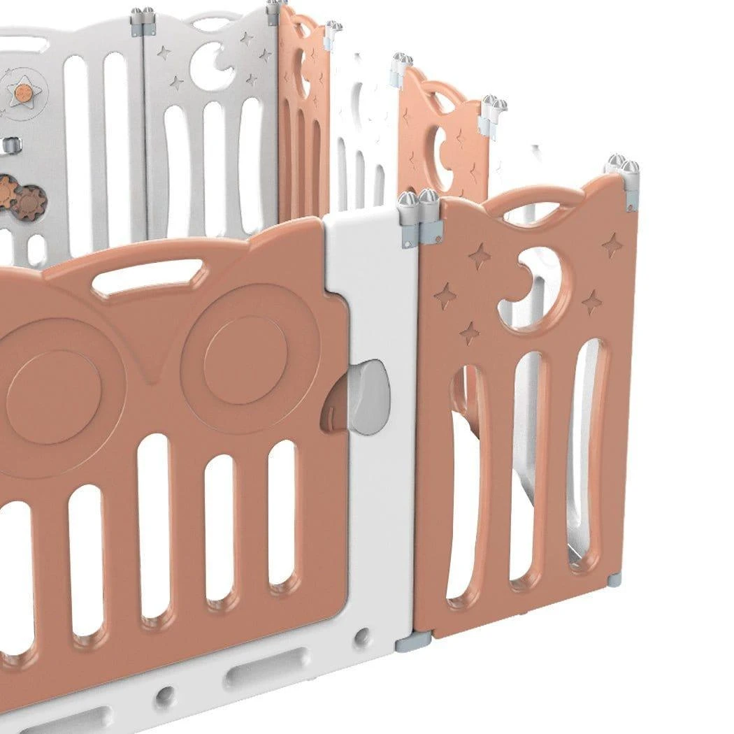 Kids Baby Playpen Toddler Fence With Music Toy 5 Kids Baby Playpen Toddler Fence With Music Toy - Image 3