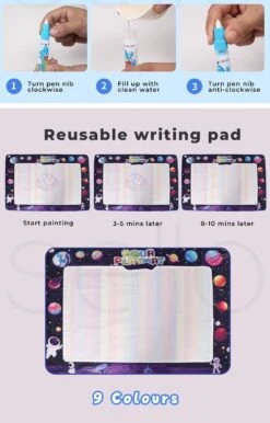Kids Drawing Mat Aqua Doodle Board Magic Educational Toy -Baby Products Shop kids drawing mat aqua doodle board magic educational toy lupipop 6