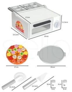 Kids Kitchen Play Set Wooden Toys Children Cooking Pizza Role -Baby Products Shop kids kitchen play set wooden toys children cooking pizza role lupipop 3