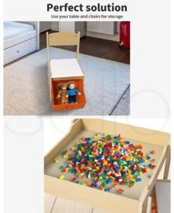 Kids Play Table & Chair Set With Storage -Baby Products Shop kids play table and chair set with storage lupipop 12