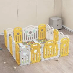Kids Playpen 18 Panels 175cm×165cm -Baby Products Shop kids playpen 18 panels 175cm165cm lupipop 4