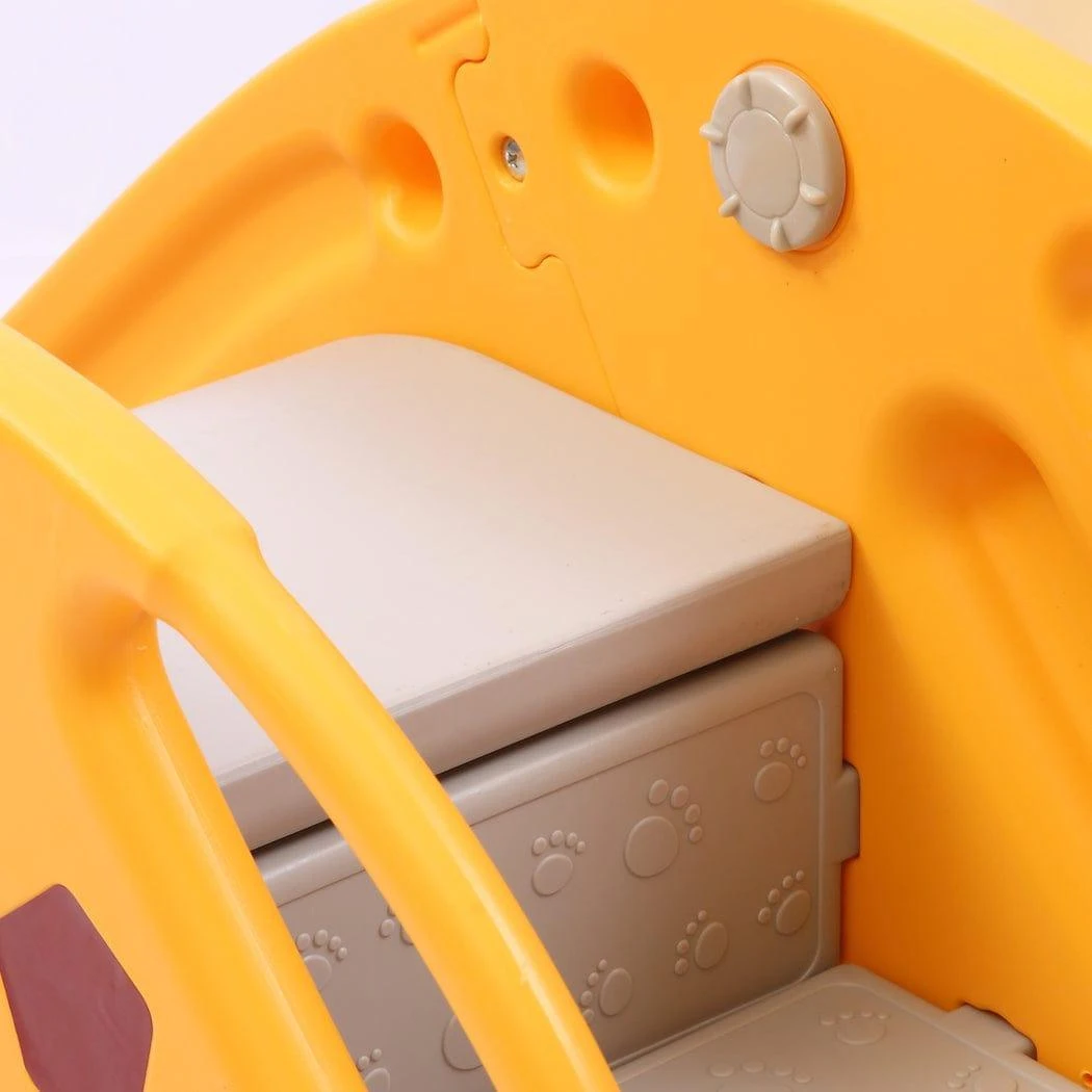 Kids Slide 160cm Extra Long Basketball Hoop Activity Center Toddlers Play Set 4 Kids Slide 160cm Extra Long Basketball Hoop Activity Center Toddlers Play Set - Image 2