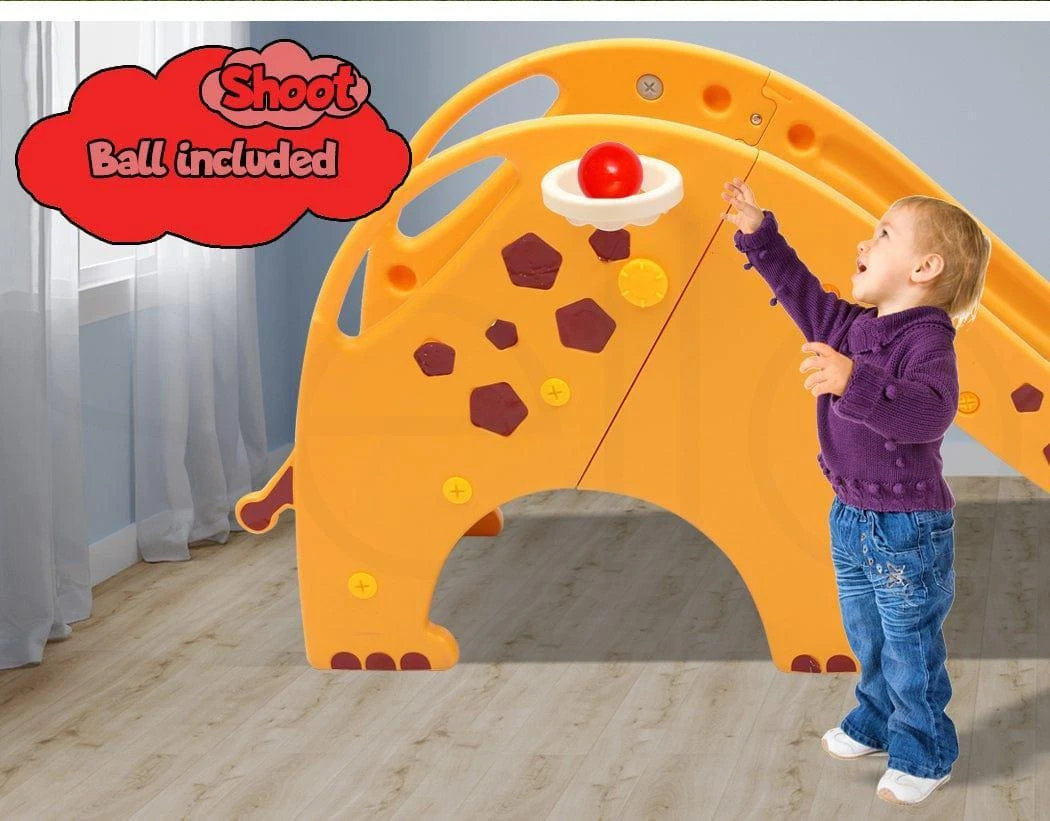 Kids Slide 160cm Extra Long Basketball Hoop Activity Center Toddlers Play Set 11 Kids Slide 160cm Extra Long Basketball Hoop Activity Center Toddlers Play Set - Image 9