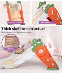 Kids Slide Children Toddlers Play Toys Activity Outdoor Indoor 106cm Long -Baby Products Shop kids slide children toddlers play toys activity outdoor indoor 106cm long lupipop 11