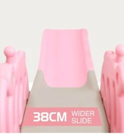 Kids Slide Outdoor Basketball Play Set - Pink -Baby Products Shop kids slide outdoor basketball play set pink lupipop 5