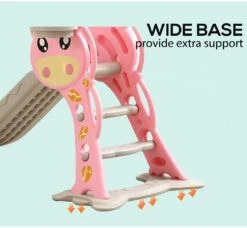 Kids Slide Outdoor Basketball Play Set - Pink -Baby Products Shop kids slide outdoor basketball play set pink lupipop 7