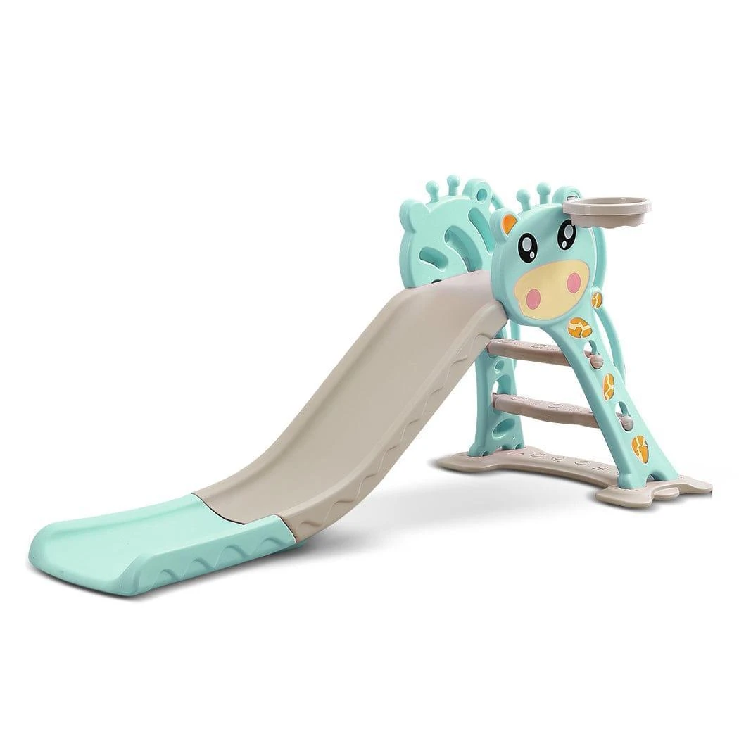 Kids Slide Outdoor PlaySet - Green 4 Kids Slide Outdoor PlaySet - Green - Image 2