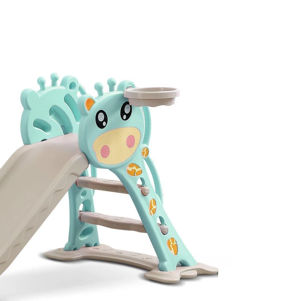 Kids Slide Outdoor PlaySet - Green 6 Kids Slide Outdoor PlaySet - Green - Image 4