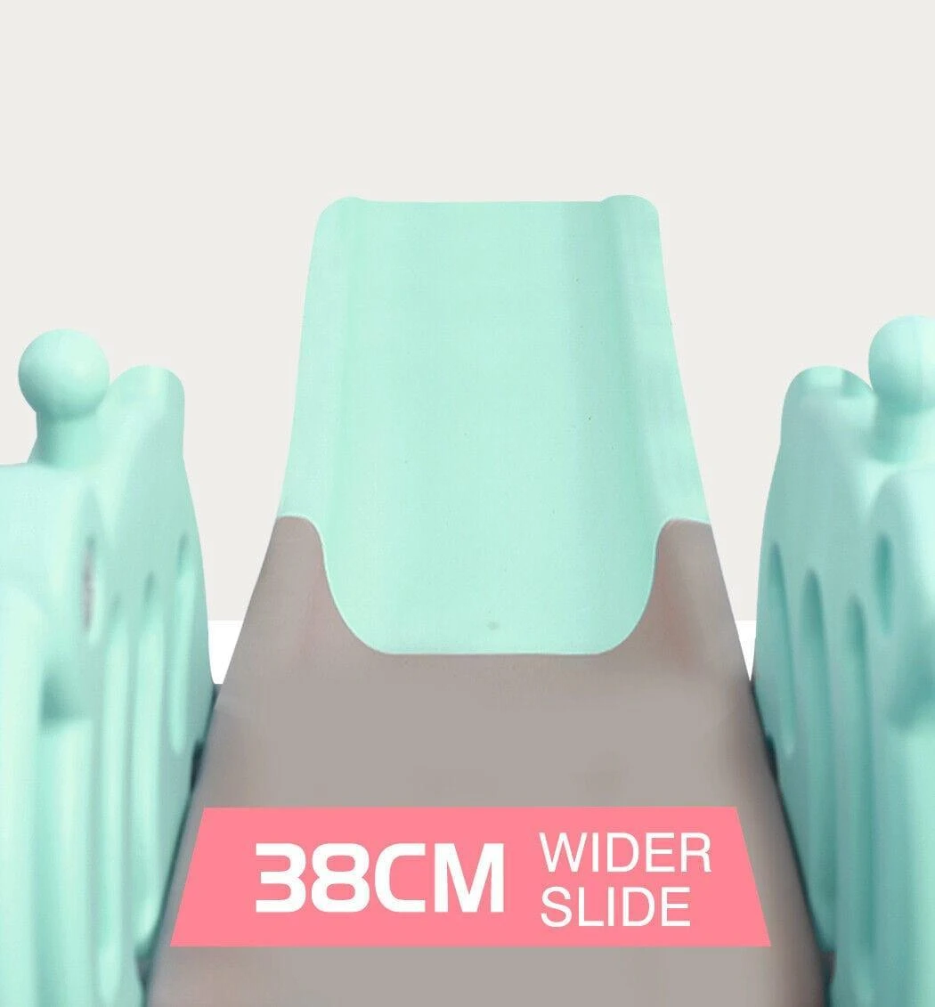 Kids Slide Outdoor PlaySet - Green 8 Kids Slide Outdoor PlaySet - Green - Image 6