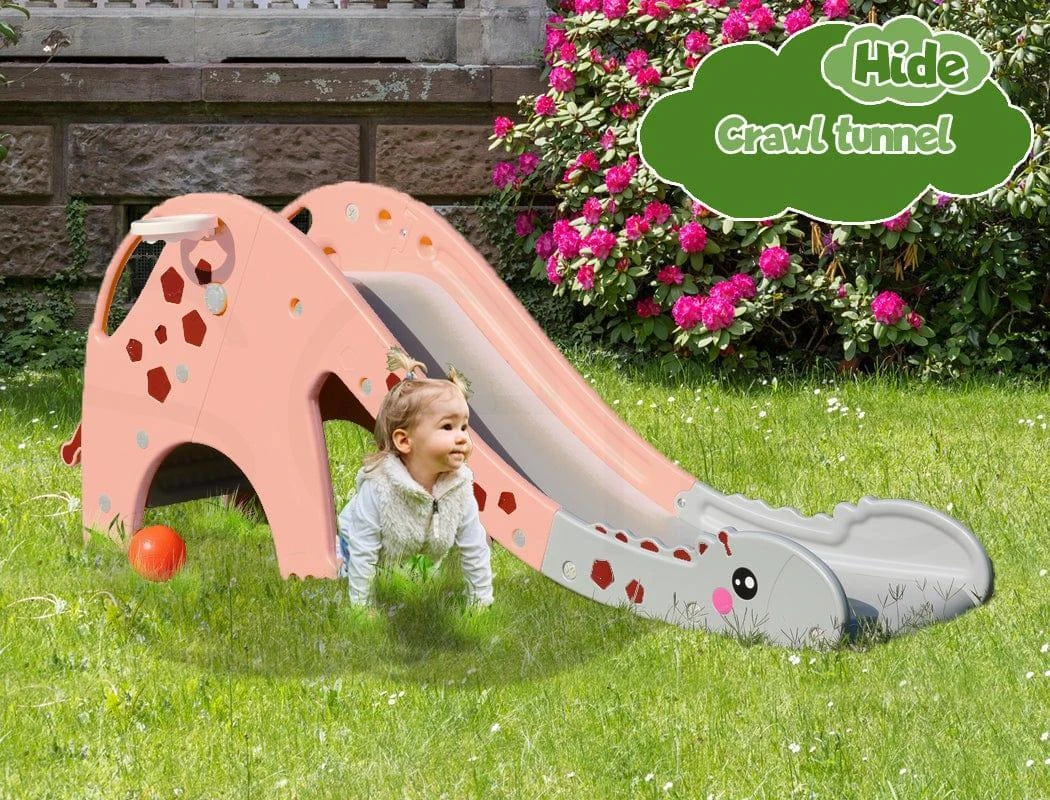 Kids Slide Pink 160cm Extra Long 12 Kids Slide Pink 160cm Extra Long - Image 10