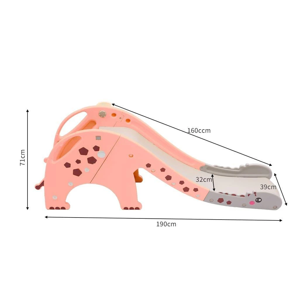Kids Slide Pink 160cm Extra Long 7 Kids Slide Pink 160cm Extra Long - Image 5