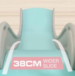 Kids Slide Swing Basketball Ring Play Set - Green -Baby Products Shop kids slide swing basketball ring play set green lupipop 11