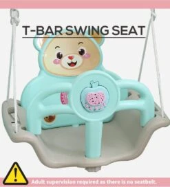 Kids Slide Swing Basketball Ring Play Set - Green -Baby Products Shop kids slide swing basketball ring play set green lupipop 9