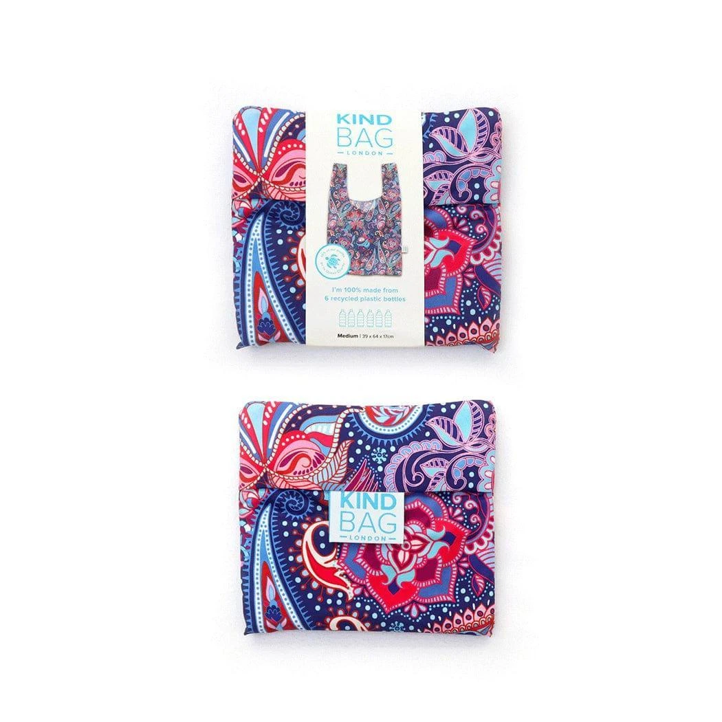 KIND BAG Reusable Bag - Medium| Boho Paisley 7 KIND BAG Reusable Bag - Medium| Boho Paisley - Image 5